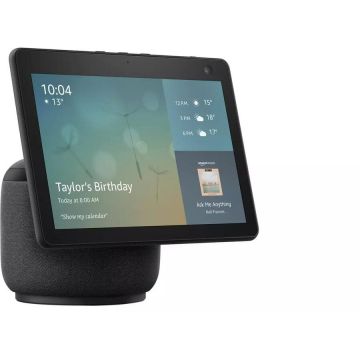 Boxa inteligenta Amazon Echo Show 10 (3rd Gen), 10.1 Touchscreen, Camera 13 MP, Bluetooth, Wi-Fi, Negru