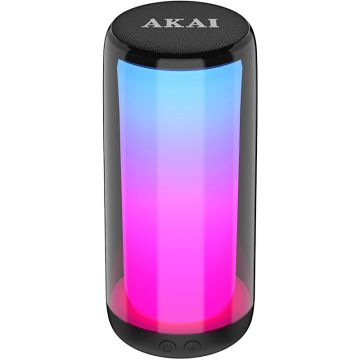 Boxa Portabila Akai CS2 GLOW 10W Negru