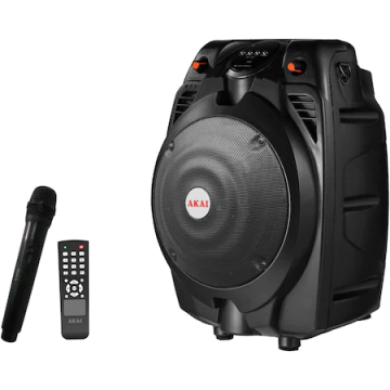 Boxa Portabila Akai SS022A-X6 Bluetooth 30W Negru Boxa Portabila Akai SS022A-X6 Bluetooth 30W Negru