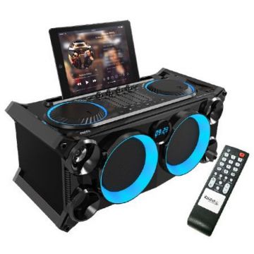 Boxa portabila Ibiza, 120 W, suport tableta, BT/FM/USB/SD