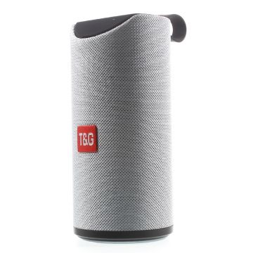 Boxa portabila Wireless, TG113, Bluetooth, cu Suport pentru Maner, U Disc / TF Card / Aux-in / FM, Alba