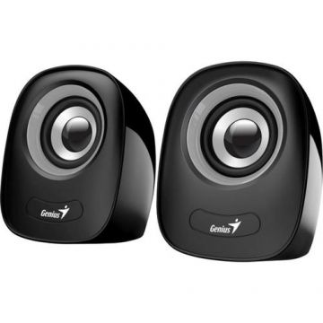 Boxe 2.O Genius SP-Q160 2.0, RMS 6W, Jack 3.5mm/USB