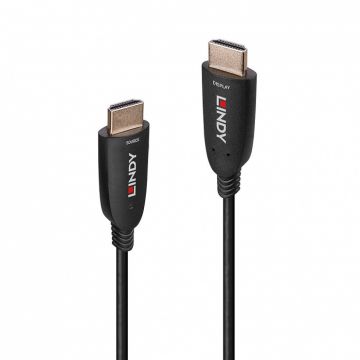 Cablu fibra optica AOC HDMI 8K60Hz/4K120Hz HDR10+ T-T 30m, Lindy L38513