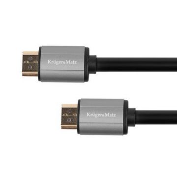 Cablu Kruger&Matz HDMI - HDMI, KM1204, 1.8 m, Negru