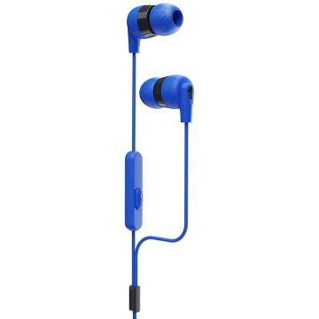 Casti Audio In Ear Skullcandy Ink'd, Cu fir, Microfon, Cobalt Blue