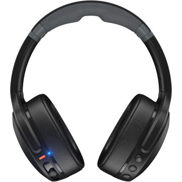 Casti Audio Over the Ear Pliabile Skullcandy Crusher Evo, Wireless, Bluetooth, Microfon, Autonomie 40 ore, True Black