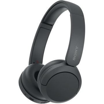 Casti On Ear Sony WH-CH520B, Wireless, Bluetooth, Microfon, Multipoint connection, Quick Charge, Autonomie 50 ore, Negru Casti On Ear Sony WH-CH520B, Wireless, Bluetooth, Microfon, Multipoint connection, Quick Charge, Autonomie 50 ore, Negru