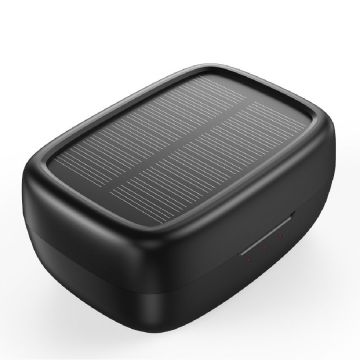 Casti wireless Choetech BH-T09 TWS cu panou solar, Negru