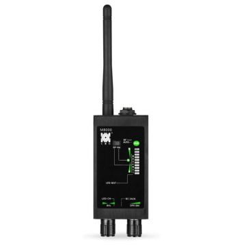 Detector Aparate Spionaj Techstar® M8000, Profesional, Detecteaza Camere, Dispozitive GSM, Microfoane, Localizatoare GPS ,Reportofoane