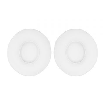 Set 2 bureti PadForce pentru casti Beats Solo 3, Solo 2 Wireless, On-Ear - Alb, Piele naturala