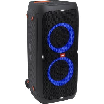 Sistem audio portabil JBL Partybox 310, Bluetooth, USB, IPX4, Pro Sound, Sound effects, Karaoke, 18H, Negru