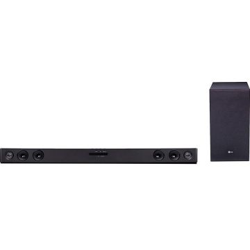 Soundbar LG SJ3, 300W, 2.1, Bluetooth, Subwoofer Wireless, Negru