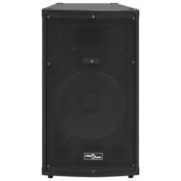 vidaXL Boxă Hifi de scenă profesională pasivă negru 37x37x64cm 1000 W