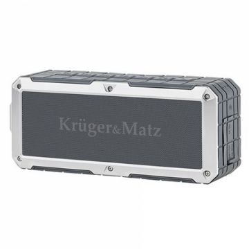 Boxa Bluetooth IP67 Kruger&Matz discovery argintie