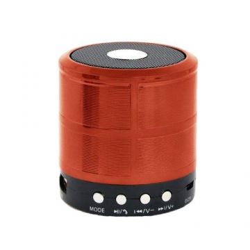 Boxa Portabila Gembird SPK-BT-08-R, Bluetooth, 3W (Rosu)