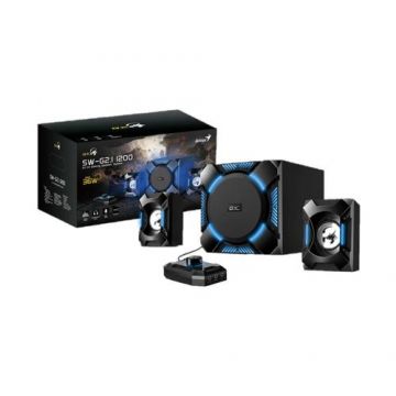 Boxe Gaming Genius SW-G2.1 1200 (Negru/Albastru)