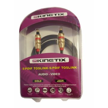 Cablu GOLD audio digital Toslink 2m, KTCBLHE13043