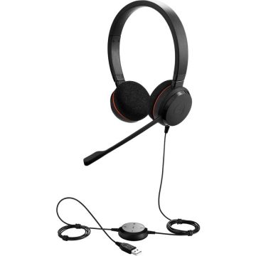 Casca Jabra Evolve 20 UC Stereo, Negru