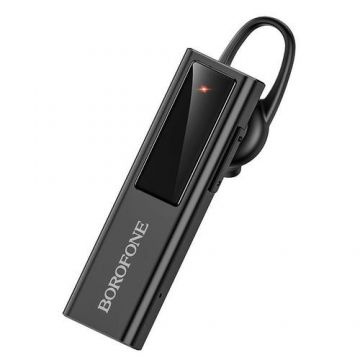 Casca Wireless Borofone BC30 Thinker, Bluetooth, Single Point, Microfon (Negru)