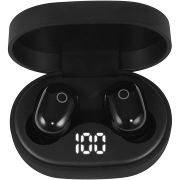 Casti audio AKAI BTJ-15 true wireless Bluetooth 5.0 negru