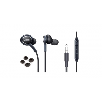 Casti Audio AKG EO-IG955 pentru Samsung S10, S10+, S9, S9+, S8, S8+, Jack, microfon, Titanium Grey