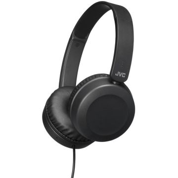 Casti audio cu banda JVC HA-S31M-B-E tip DJ, Ultrausoare, Negru Casti audio cu banda JVC HA-S31M-B-E tip DJ, Ultrausoare, Negru
