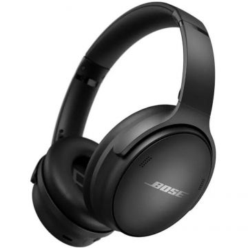 Casti Audio Over the Ear Bose QuietComfort 45, Wireless, Bluetooth, Noise cancelling, Microfon, Autonomie 24 ore, Gri