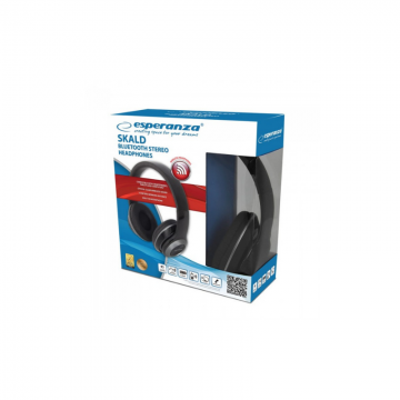 Casti Bluetooth Esperanza Skald EH221 black