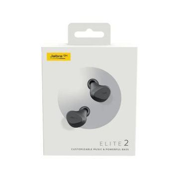 Casti Bluetooth Jabra Elite 2 True Wireless dark grey