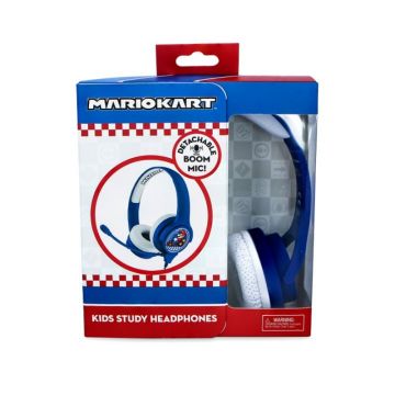 Casti cu fir OTL Mario Kart Interactive ACC-0577 pt copii Casti cu fir OTL Mario Kart Interactive ACC-0577 pt copii