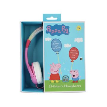 Casti cu fir OTL Rainbow Peppa Children ACC-0612 pt copii