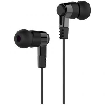 Casti In-Ear HOCO M52 Amazing Rhyme, Cu microfon, 3.5 mm (Negru)