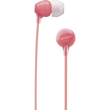 Casti in ear Sony WI-C300R, Wireless, Bluetooth, NFC, Rosu