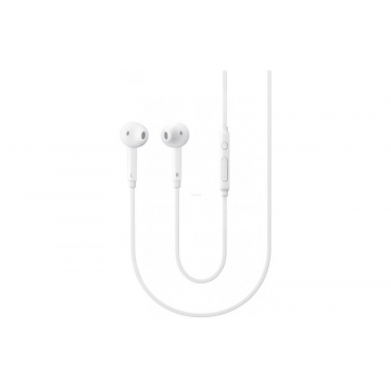 Casti in ear, stereo pentru Samsung S6/S6 Edge/S7/S7 Edge, EO-EG920BWE, Microfon, Jack, Alb