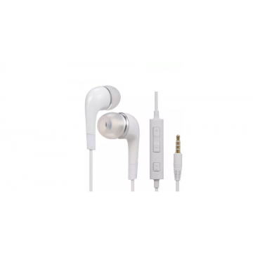 Casti in ear, Stereo, EHS64AVFWE pentru Samsung, Universal, Jack, microfon, Albe