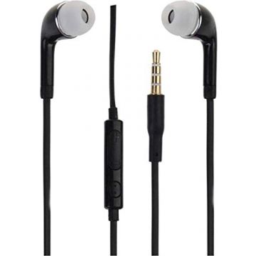 Casti in ear, Stereo, EHS64AVFWE pentru Samsung, Universal, Jack, microfon, Negre