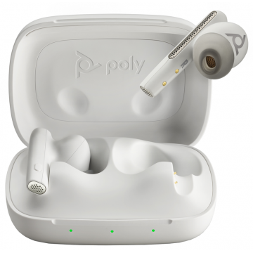 Casti Poly Voyager Free 60 MT USB-C White