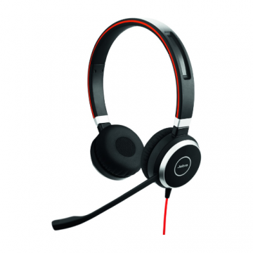 Casti profesionale JABRA EVOLVE 40, UC STEREO, Jack 3.5mm, Negru