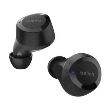 Casti True Wireless Belkin SoundForm Bolt, Bluetooth, Waterproof IPX4, Touch control, Microfon (Negru)