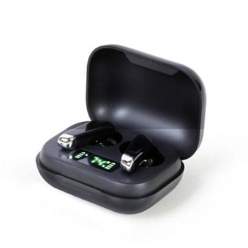 Casti True Wireless Gembird FitEar-X300B, Bluetooth (Negru)