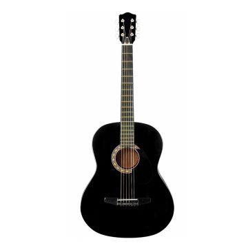 Chitara clasica din lemn IdeallStore®, 95 cm, Clasic Black