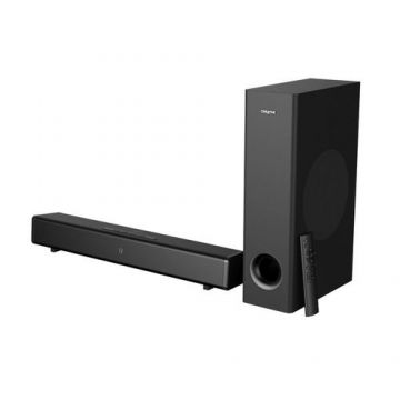 Creative STAGE 360, Sitem 2.1 soundbar + subwoofer, Bluetooth 5.0, Dolby Atmos, HDMI 2.0, ARC, Optic, 240W peak power, Telecomanda IR