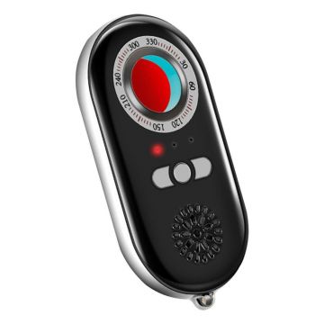 Detector Aparate Spionaj Techstar® K98, Compact, Detecteaza Camere si Microfoane Wireless, Localizatoare GPS, Acumulator