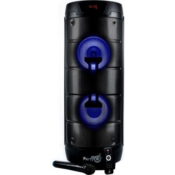 Sistem audio portabil E-Boda, Party 200 Pro Maxi, Bluetooth, USB, Radio FM, negru