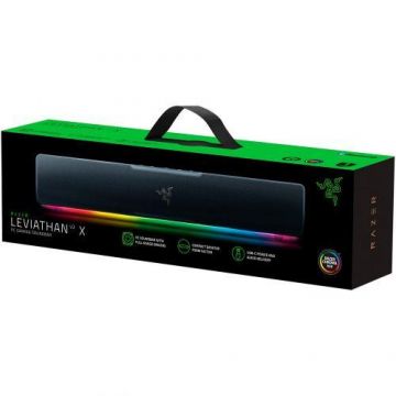 Soundbar Razer Leviathan V2 X, Bluetooth (Negru)