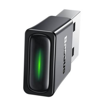 Adaptor Wireless Baseus BA07, LED, Bluetooth 5.3, Negru