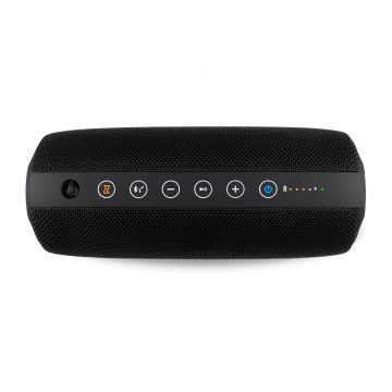 Boxa portabila Niceboy Raze 3 Titan, Wireless, 50 W, Bluetooth 5.0, FM, USB, AUX, MicroSD, functie powerbank, IP67, MaxxBass, microfon, negru