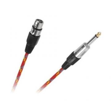 Cablu microfon XLR mama-6.3 JACK tata, 3m