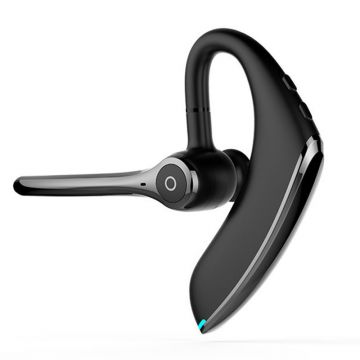 Cască Bluetooth, F910, wireless, 2 microfoane pentru reducerea zgomotului de fond, posibilitate conectare 2 dispozitive simultan, negru