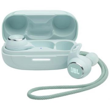 Casti audio in-ear JBL Reflect Aero TWS, True wireless, Bluetooth, Noise cancelling, 6 microfoane, IP68 (Verde)